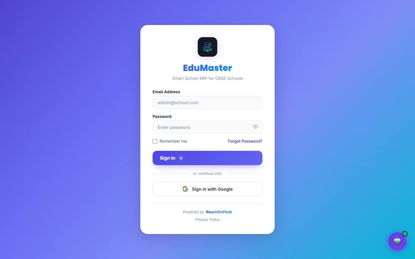 EduMaster preview