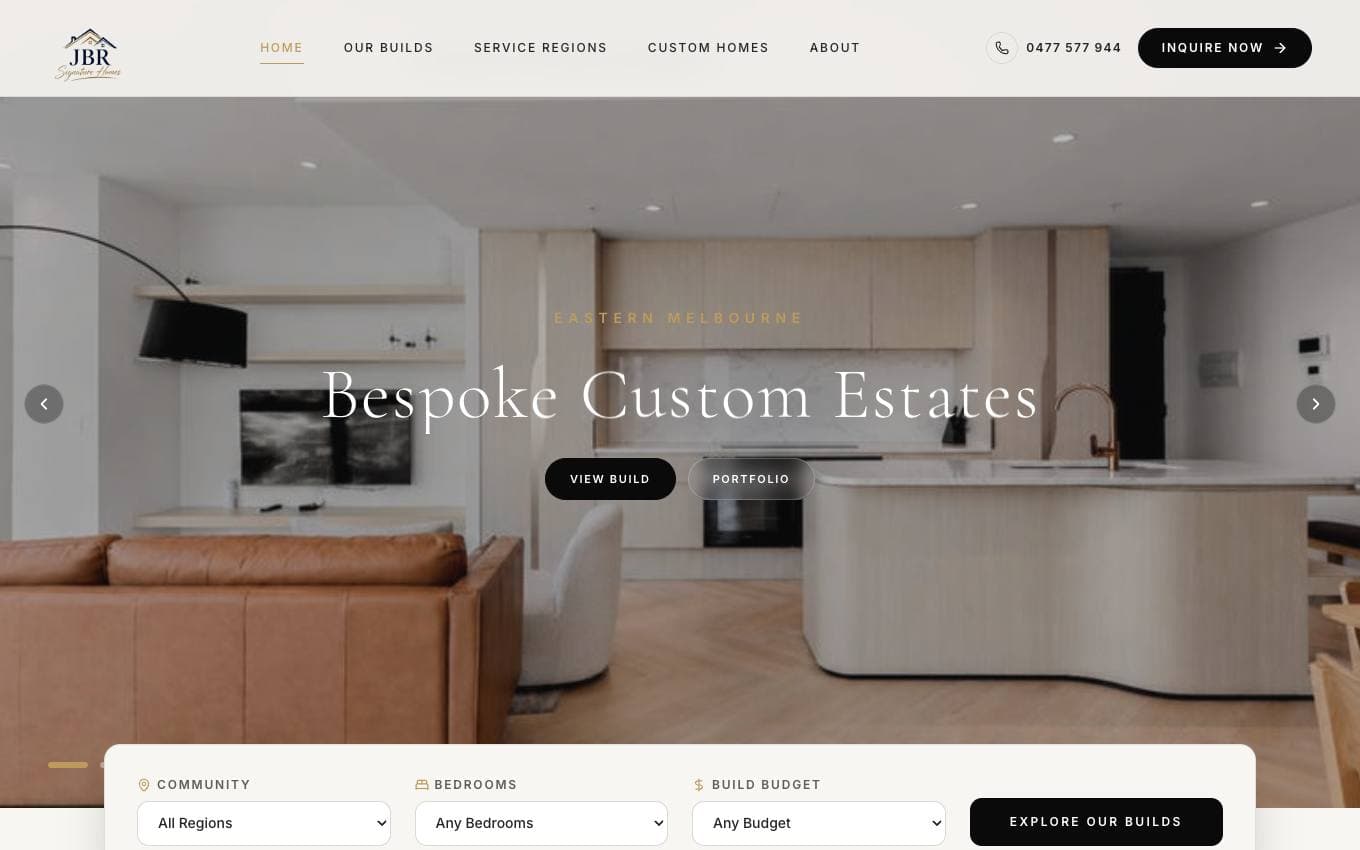 JBR Signature Homes preview